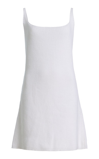 Fiona Knit Cotton-Blend Mini Dress | Moda Operandi (Global)
