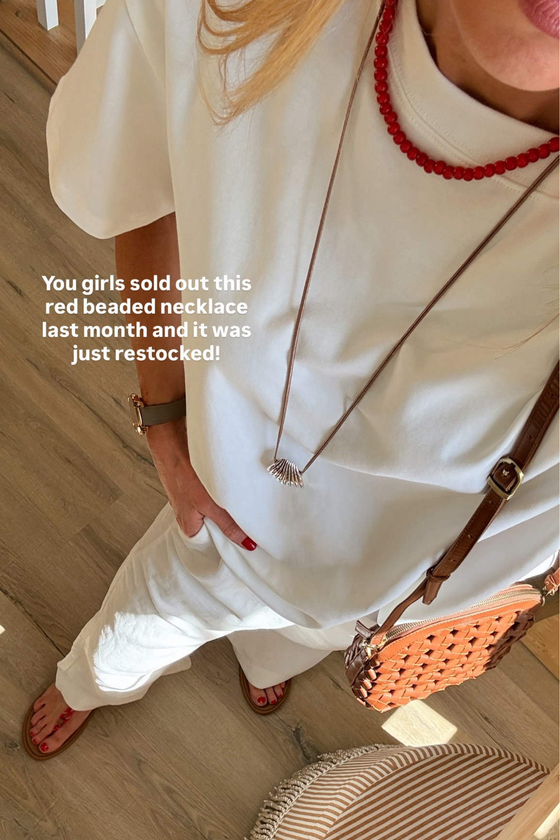 Picky girl red beaded necklace restocked! 

#LTKdayinmylife #LTKootd #LTKgrwm