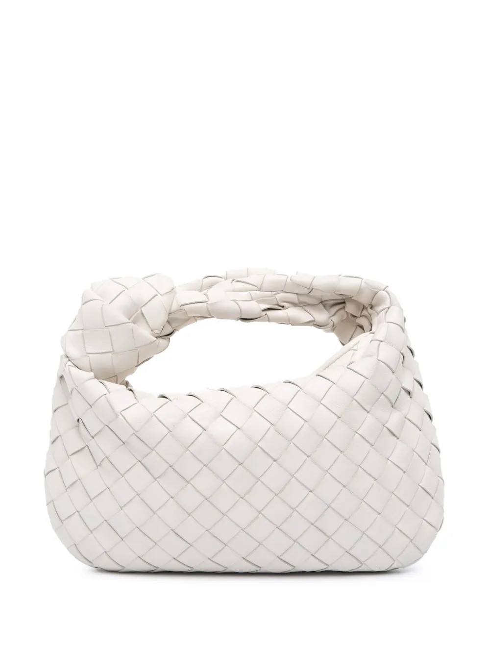 Bottega Veneta Pre-Owned 2012-2025 Mini Intrecciato Jodie Tasche Aus Nappaleder | Weiß | FARFETC... | Farfetch Global