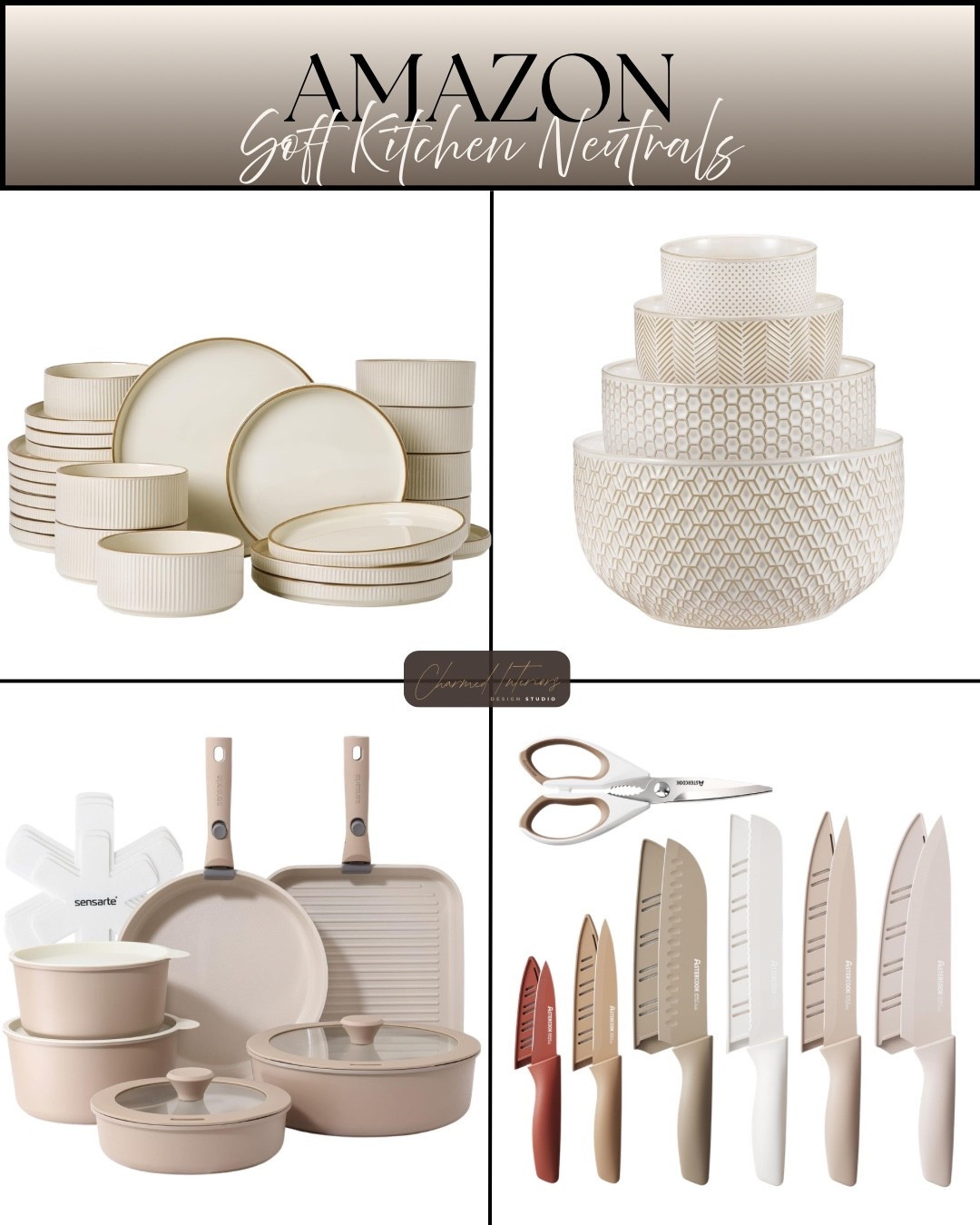 Soft Kitchen Neutrals 
#styledbycharmed #homedecor #affordablehomedecor

#LTKHome #LTKSaleAlert