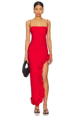MAJORELLE Montauk Gown in Red from Revolve.com | Revolve Clothing (Global)