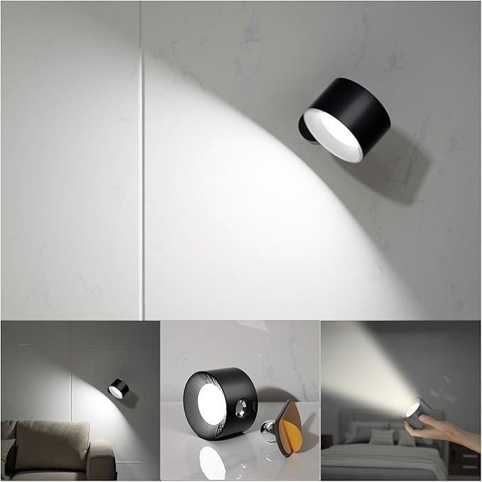Koopala LED Reading Lights, Wall Mounted Sconces with 3 Color Temperatures & 3 Brightness Levels ... | Amazon (US)