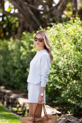 Falmouth Sweater - Gracie Blue | Julia Amory