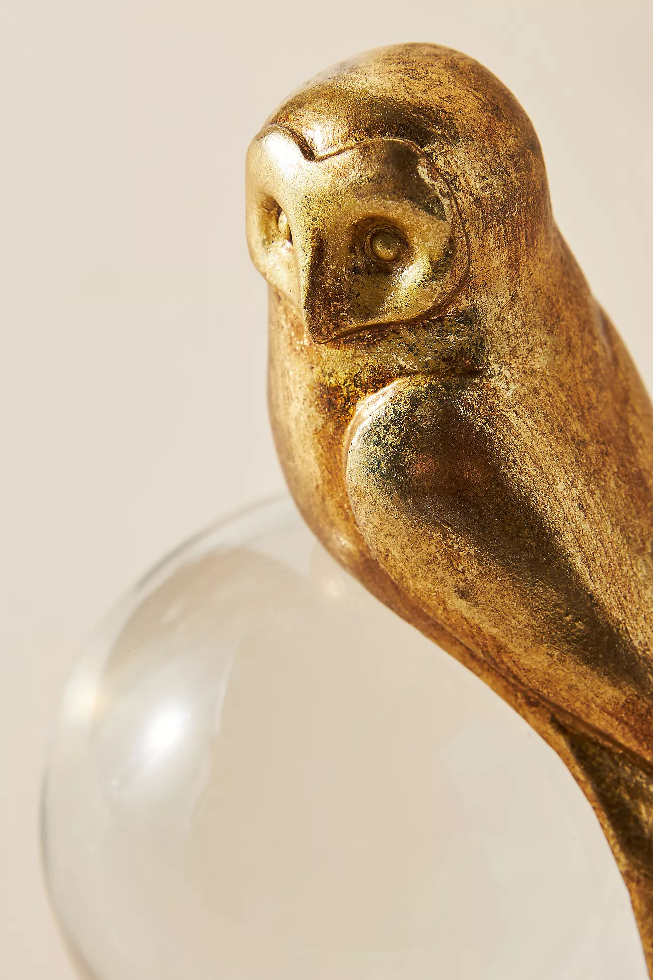 Charlotte Woodland Crystal Ball Decorative Object | Anthropologie (US)