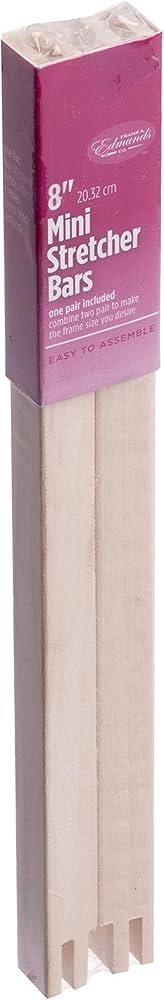 Edmunds 2008 Mini Stretcher Bars for Needle Art, 8 by 1/2-Inch | Amazon (US)