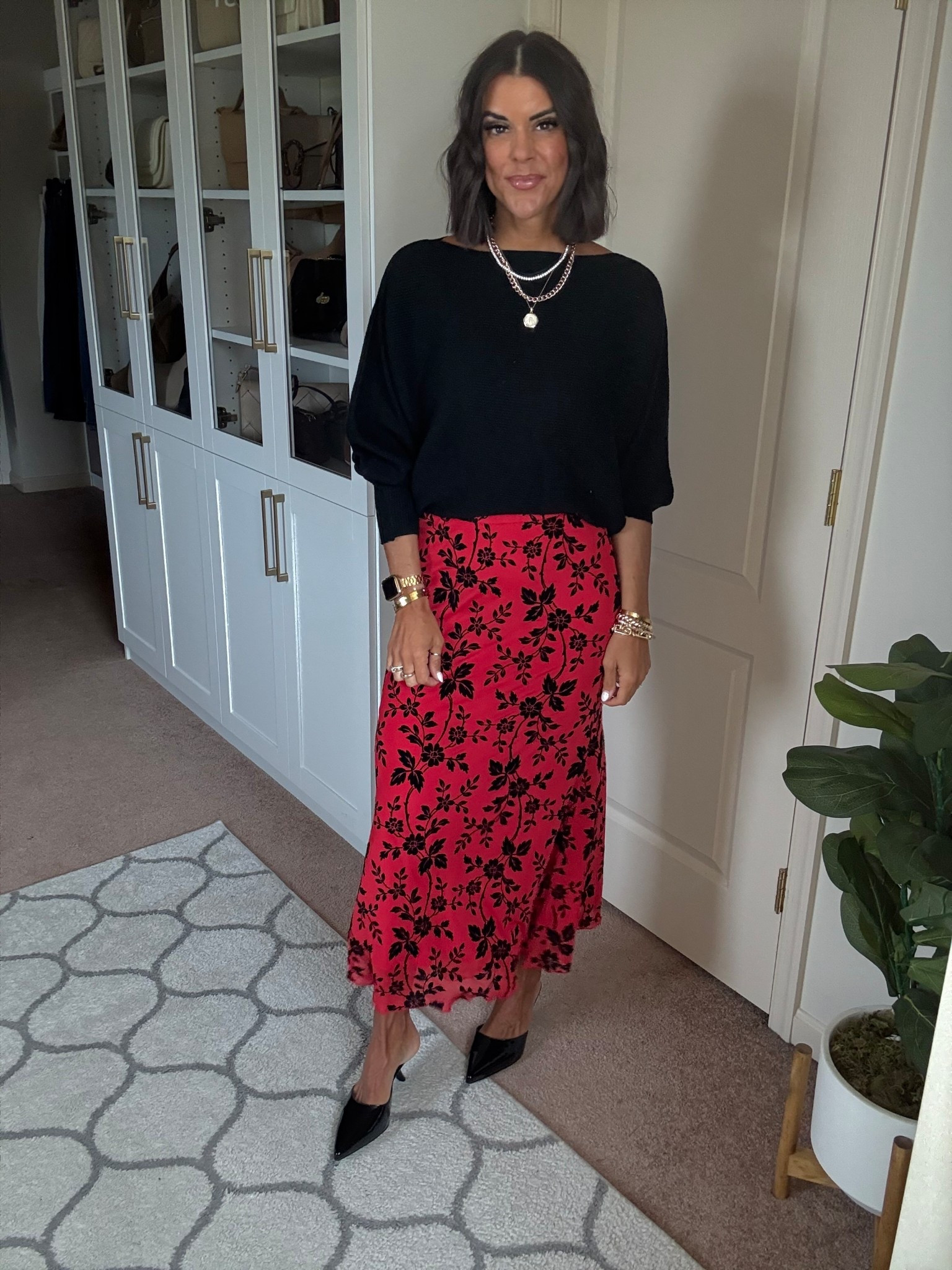 Sweater is my one size fits all skirt size small 

#LTKSeasonal