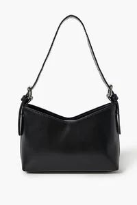 Notched Faux Leather Handbag | Forever 21 (US)