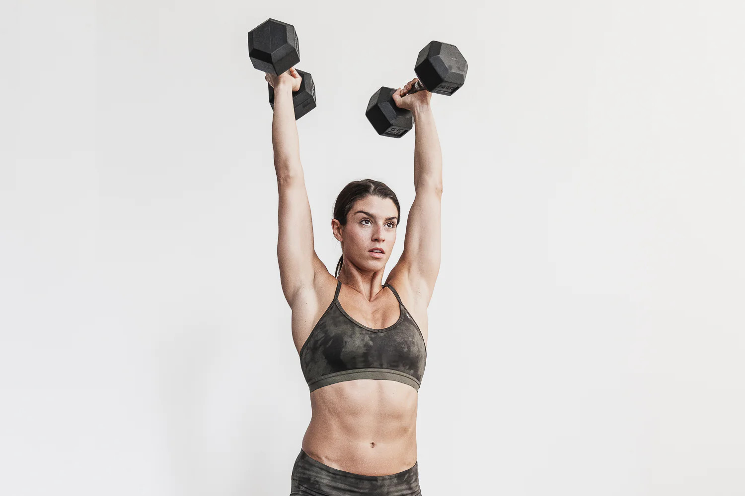 V-NECK SPORTS BRA (TIE-DYE) | NOBULL