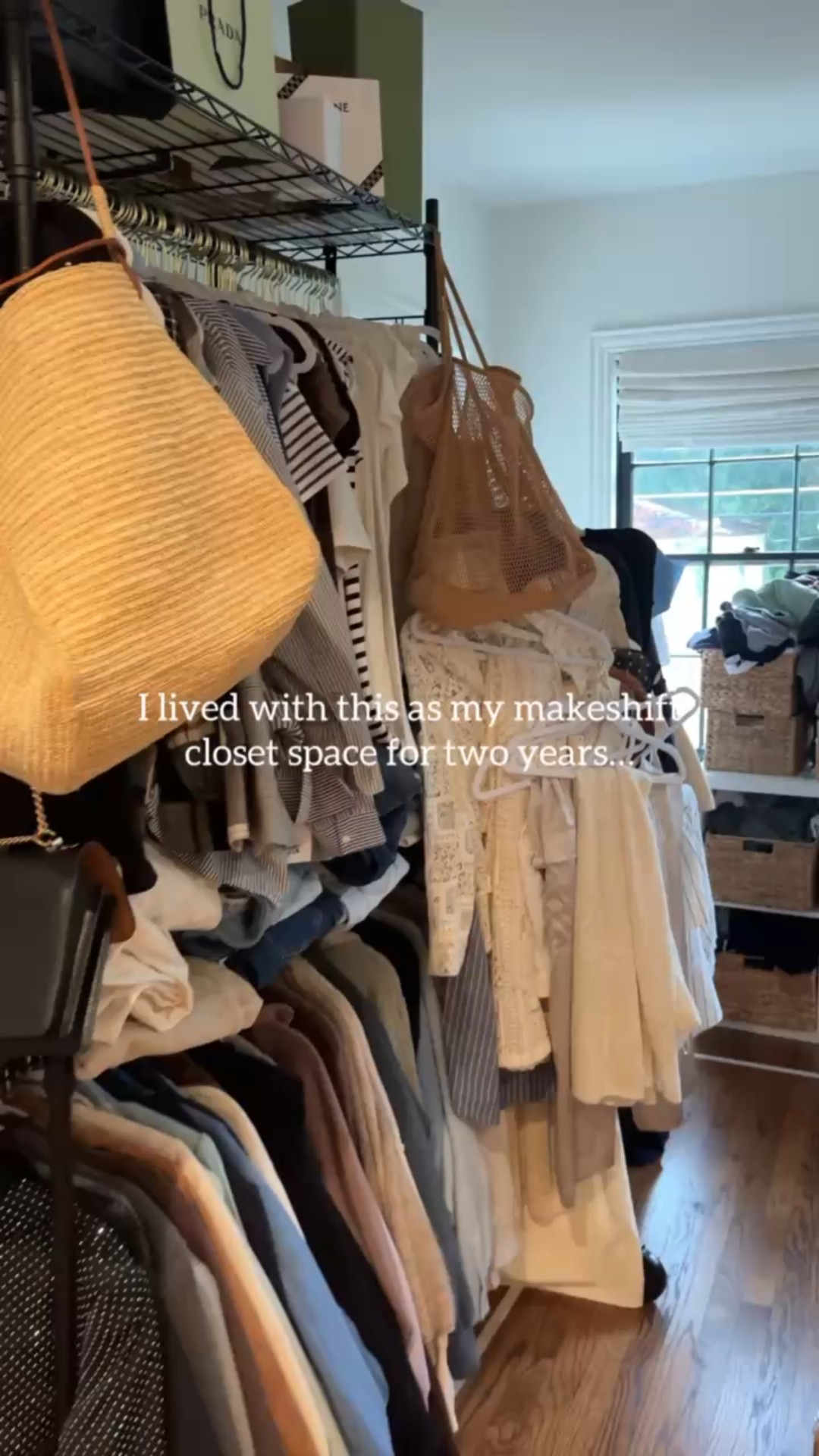 MY CLOSET TRANSFORMATION✨ 
Paint color: Interface Tan by Sherwin Williams


#LTKHome #LTKStyleTip