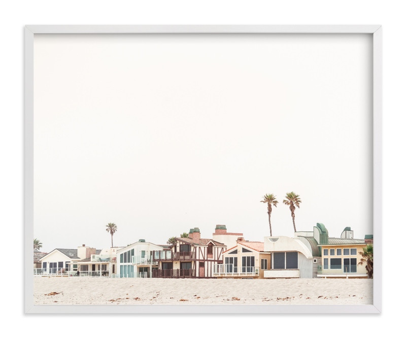 Beach Houses Art Print | Minted