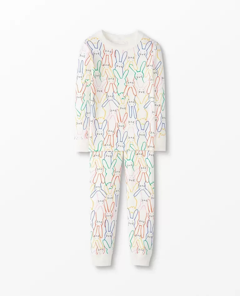 Easter Long John Pajama Set | Hanna Andersson