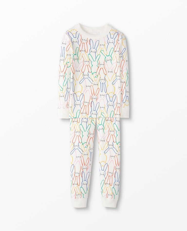 Easter Long John Pajama Set | Hanna Andersson