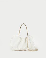 Layne Pearl/Rhinestone Pleated Pouch | Loeffler Randall