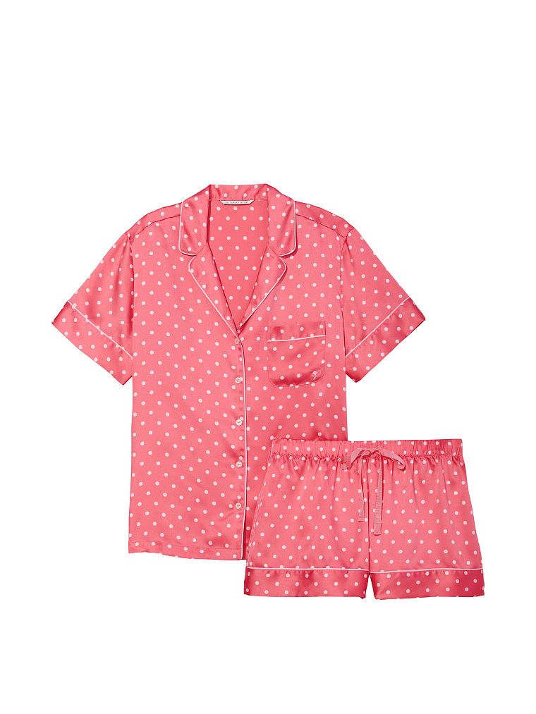 Satin Short Pajama Set | Victoria's Secret (US / CA )