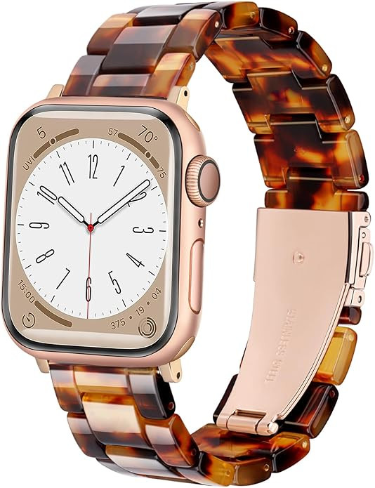 Band Replacement for Apple Watch 49mm 46mm 45mm 44mm 42mm 41mm 40mm 38mm Women Men Fashion Resin ... | Amazon (US)
