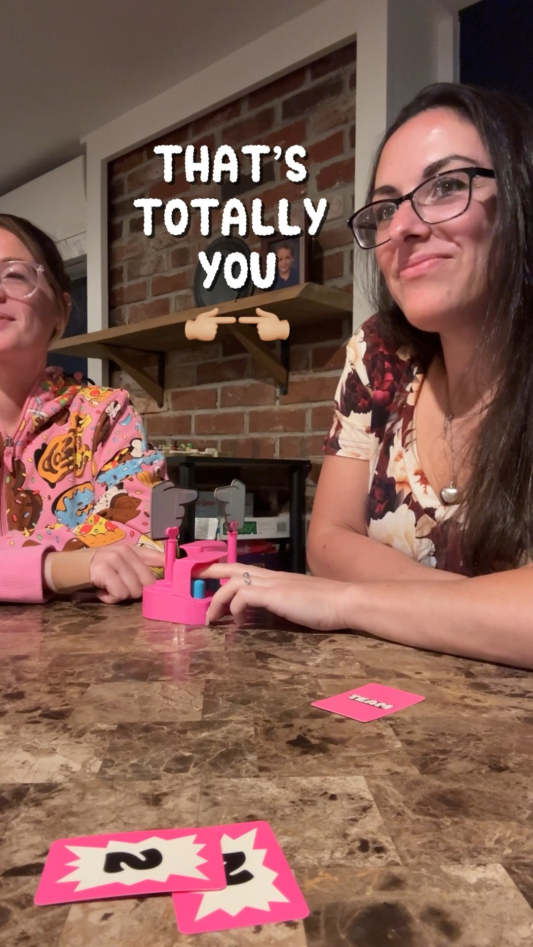 This game had us straight-up pointing fingers and crying laughing 😂 The rules? Super simple. The laughs? Out of control. Safe to say this one’s locked in as a new family game night staple 🙌 If you’re looking for an easy game that brings nonstop laughs, check out That’s Totally You! 👈

#FamilyGameNight #GameNightVibes #BoardGamesOfInstagram #GameNightFun #FamilyFunTime #PartyGames #GameNightFavorites #LaughOutLoud #FamilyLaughs #GameNightGoals #ThatsTotallyYou #BigPotatoGames #FamilyBonding #GameNightChallenge #FamilyContent 

#LTKHome #LTKFamily
