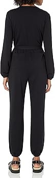Amazon Essentials Women's Knit Surplice Jumpsuit (Available in Plus Size) | Amazon (US)