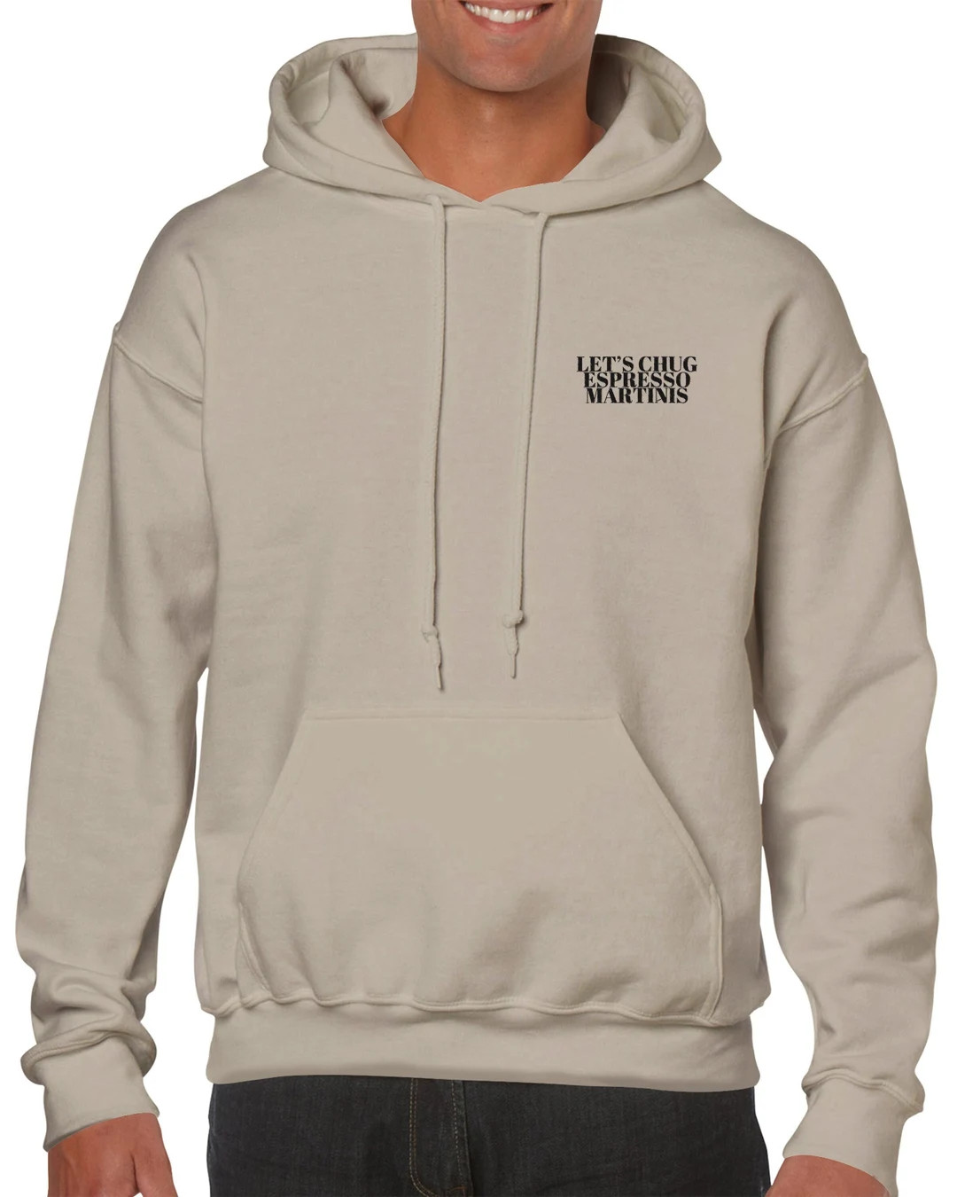 Let's Chug Espresso Martinis Embroidered Hoodie, Day Drinking, Cocktail Lover, Christmas Gifts fo... | Etsy (US)