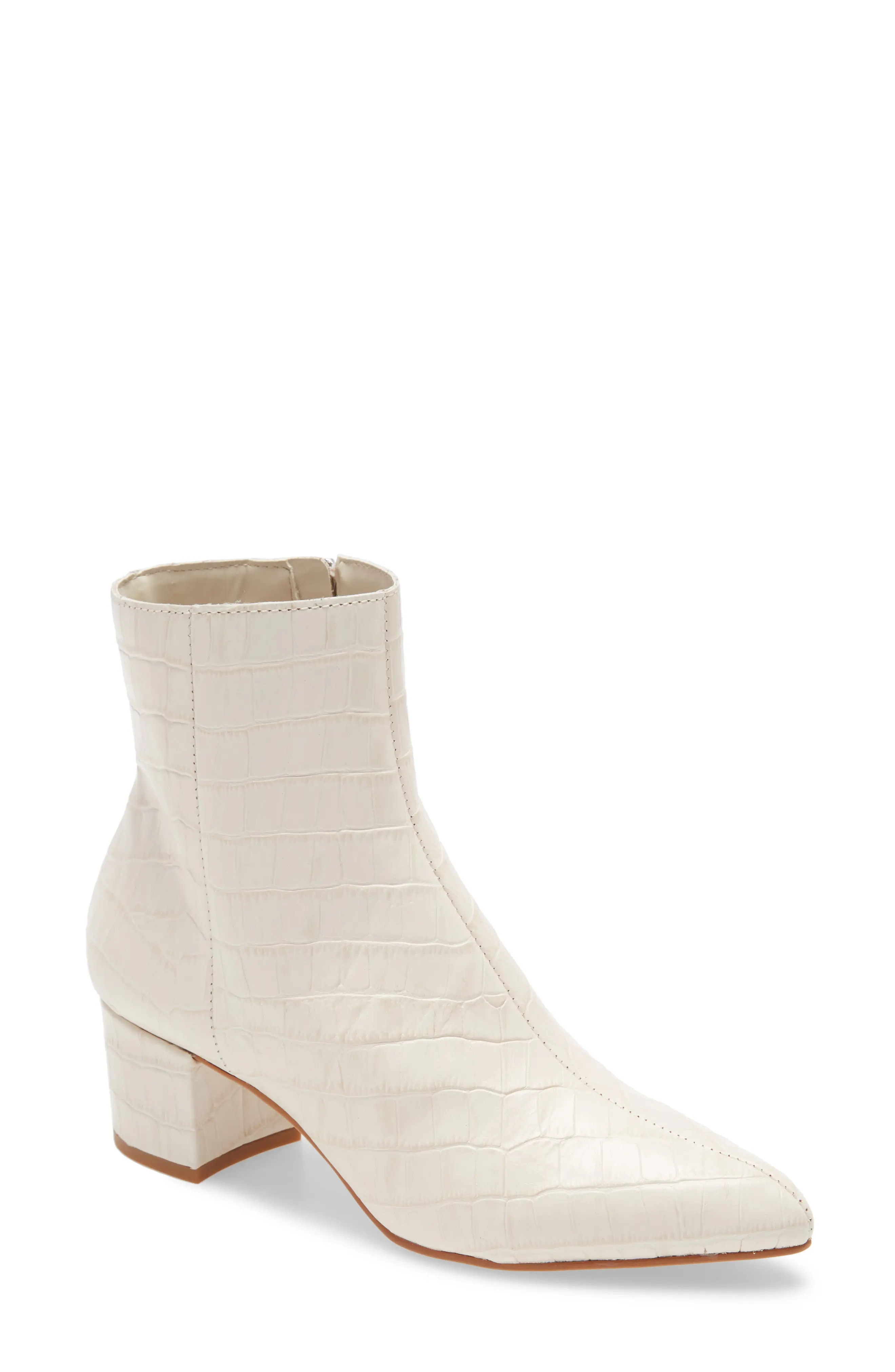 Women's Dolce Vita Bel Bootie, Size 8 M - Ivory | Nordstrom