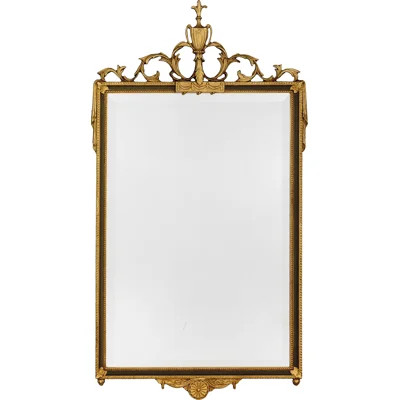 The Wentworth Wood Flat Wall Mirror | Wayfair North America