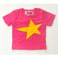 Kids Star Cotton Tee-Cosmic Kids-Celestial Shirt-Skater Kids-Playful Toddler & Baby Wear-Star Hand Applique Tee-Star Tshirt | Etsy (US)