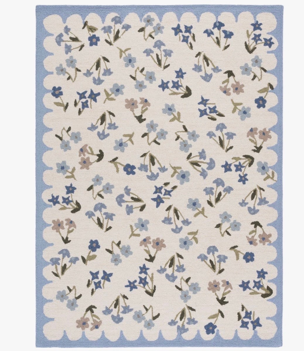 Outdoor floral wool rug

#LTKmomlife #LTKSaleAlert #LTKHome