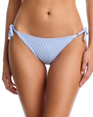 Textured Side Tie Bikini Bottom - Exclusive | Bloomingdale's (US)