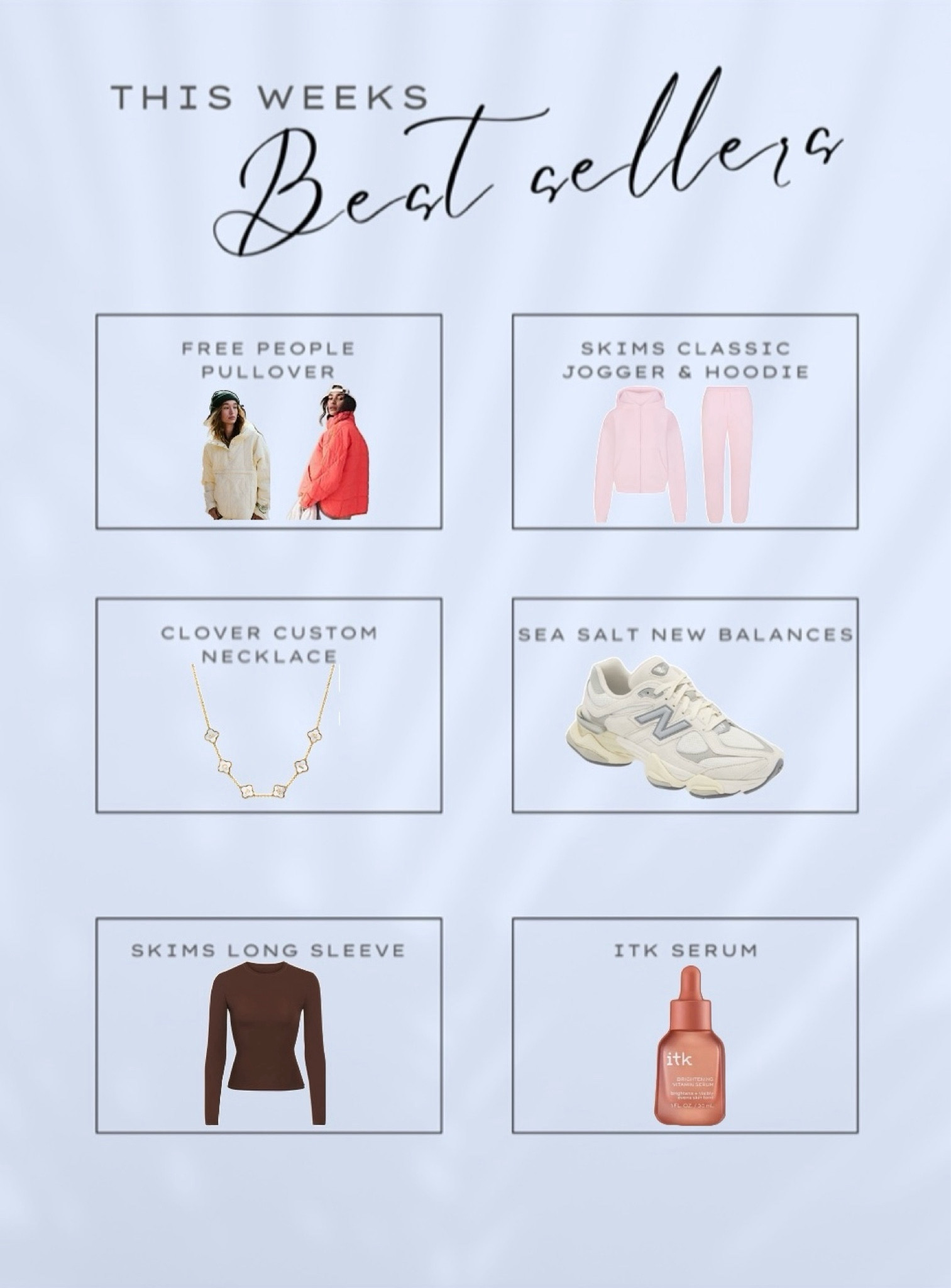 This week’s favorites! 🤍

#LTKGiftGuide #LTKMostLoved #LTKbeauty