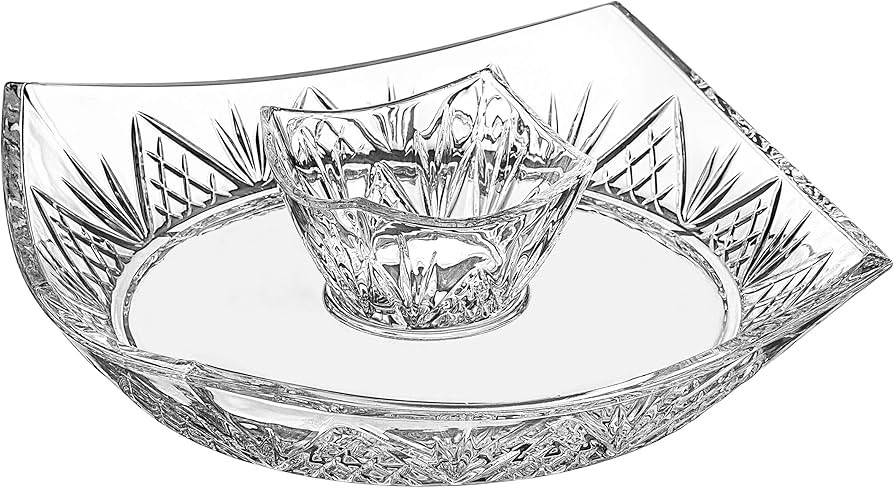 Godinger Dublin Chip and Dip Platter | Amazon (US)