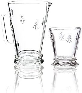 La Rochere Napoleon Bee Pitcher/Tumblers, Clear | Amazon (US)