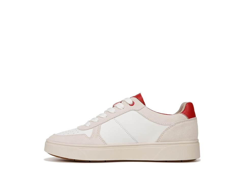 VIONIC Kimmie Court Women's Shoes Cream/Red Leather Sde : 9.5 M | Zappos