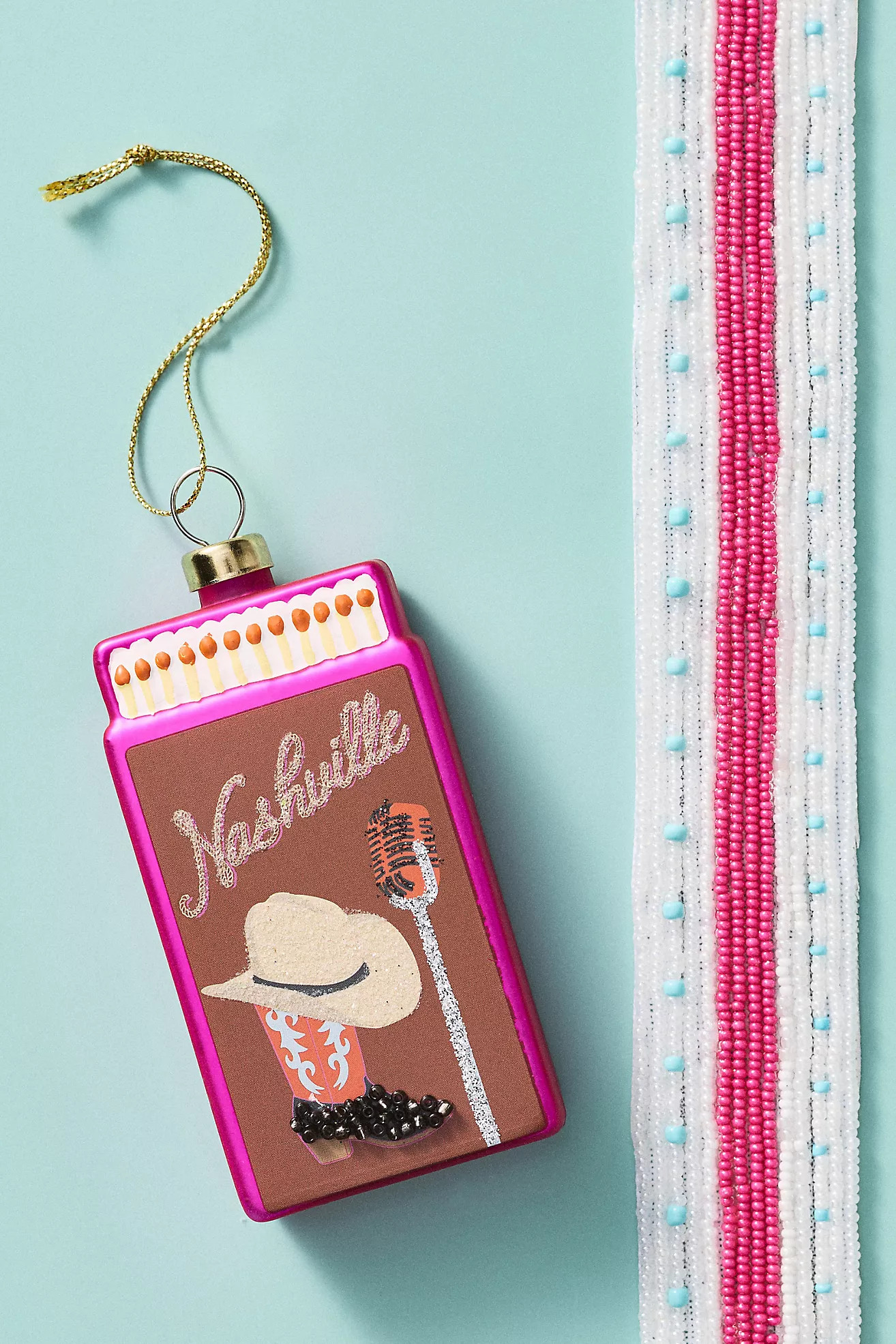 Furbish Studio Matchbook Ornament: South Edition | Anthropologie (US)