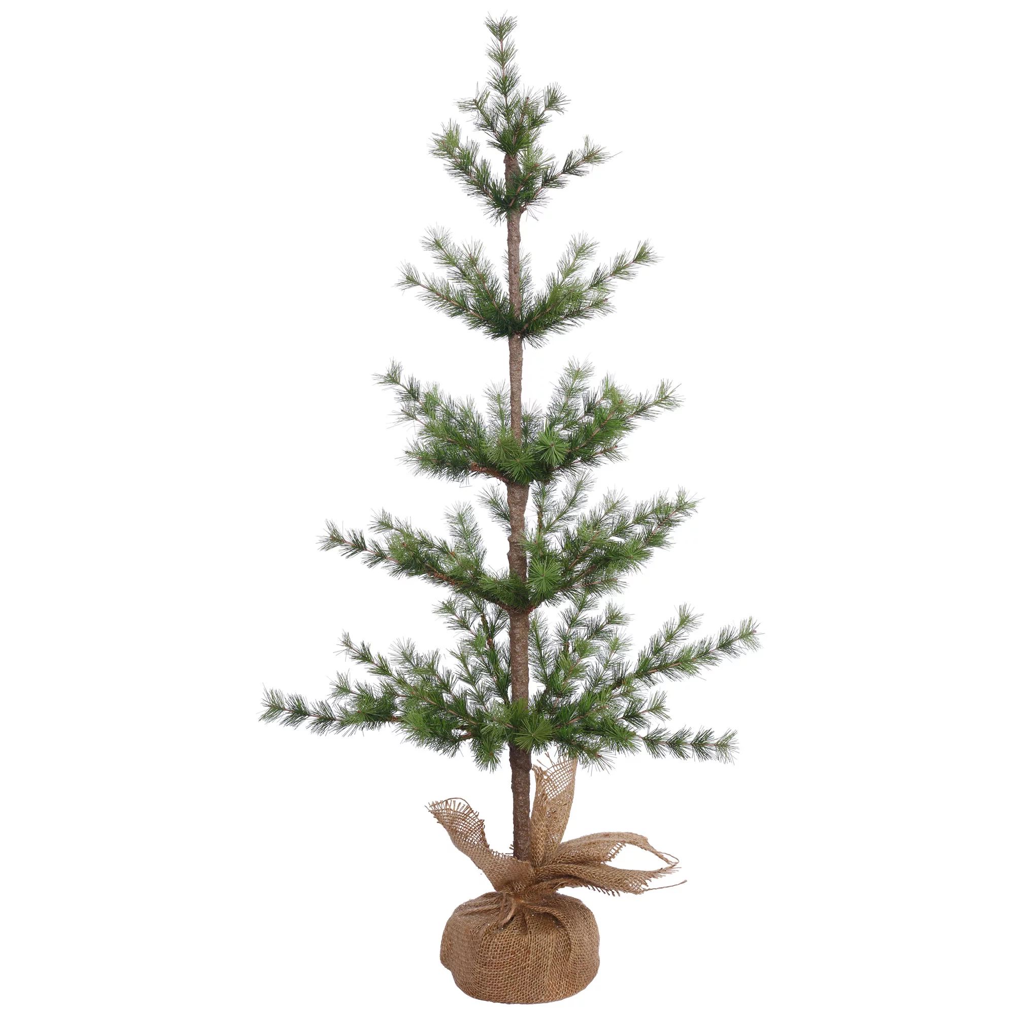 Vickerman 3' Split Venetian Pine Artificial Christmas Tree, Unlit | Walmart (US)