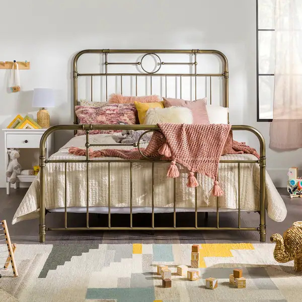 Middlebrook Designs Classic Metal Pipe Bed | Bed Bath & Beyond