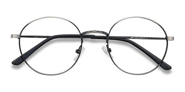 Motif prescription eyeglasses (Gunmetal) | EyeBuyDirect.com
