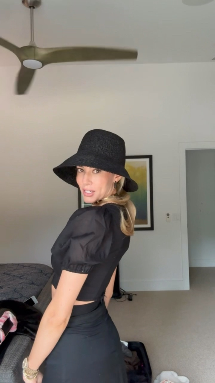 My look for Day 2 in Napa is another set from Reformation! I think this turned out so cute with my Janessa Leon hat. 🖤

#LTKStyleTip #LTKSeasonal #LTKShoeCrush