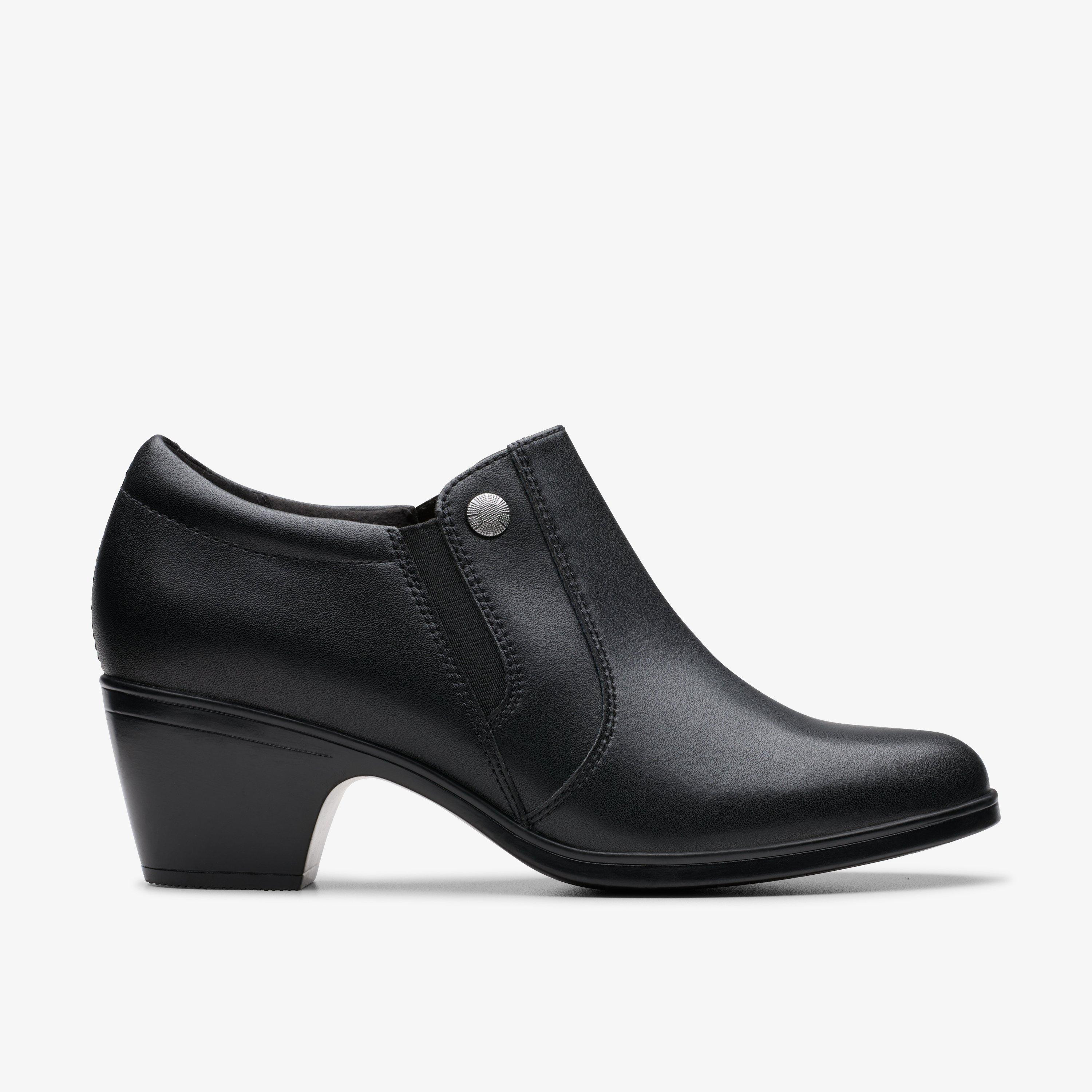 Women's Emily 2 Reyna Black Leather Shoes | Clarks | Clarks (US)