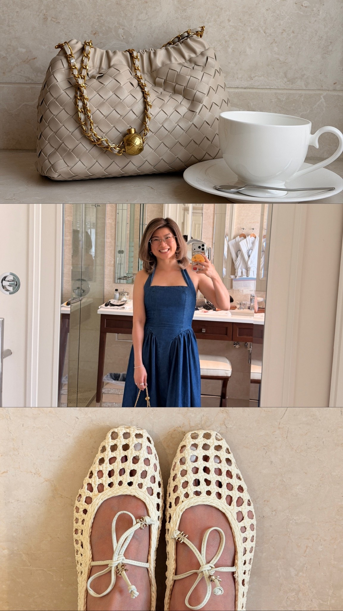 ootd in Montreal 🤍 perfect for summer. I love the halter and a flattering basque waistline. The shoes are comfy and so pretty. And the bag is such a good price with an adjustable bag strap!

#LTKsummer #LTKdresses #LTKshoes