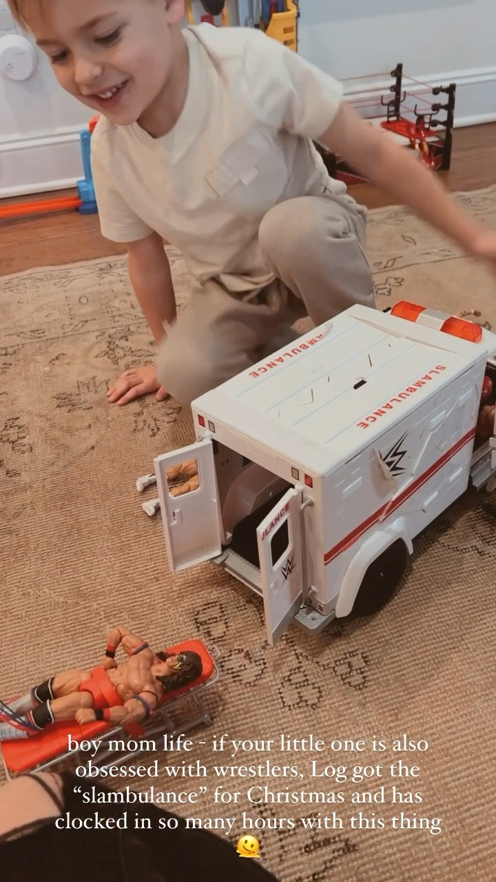 toddler boy favorite gift if into wrestlers - this “slambulance” has clocked in MANY hours of endless play 🚨 

#LTKfindsunder50 #LTKkids