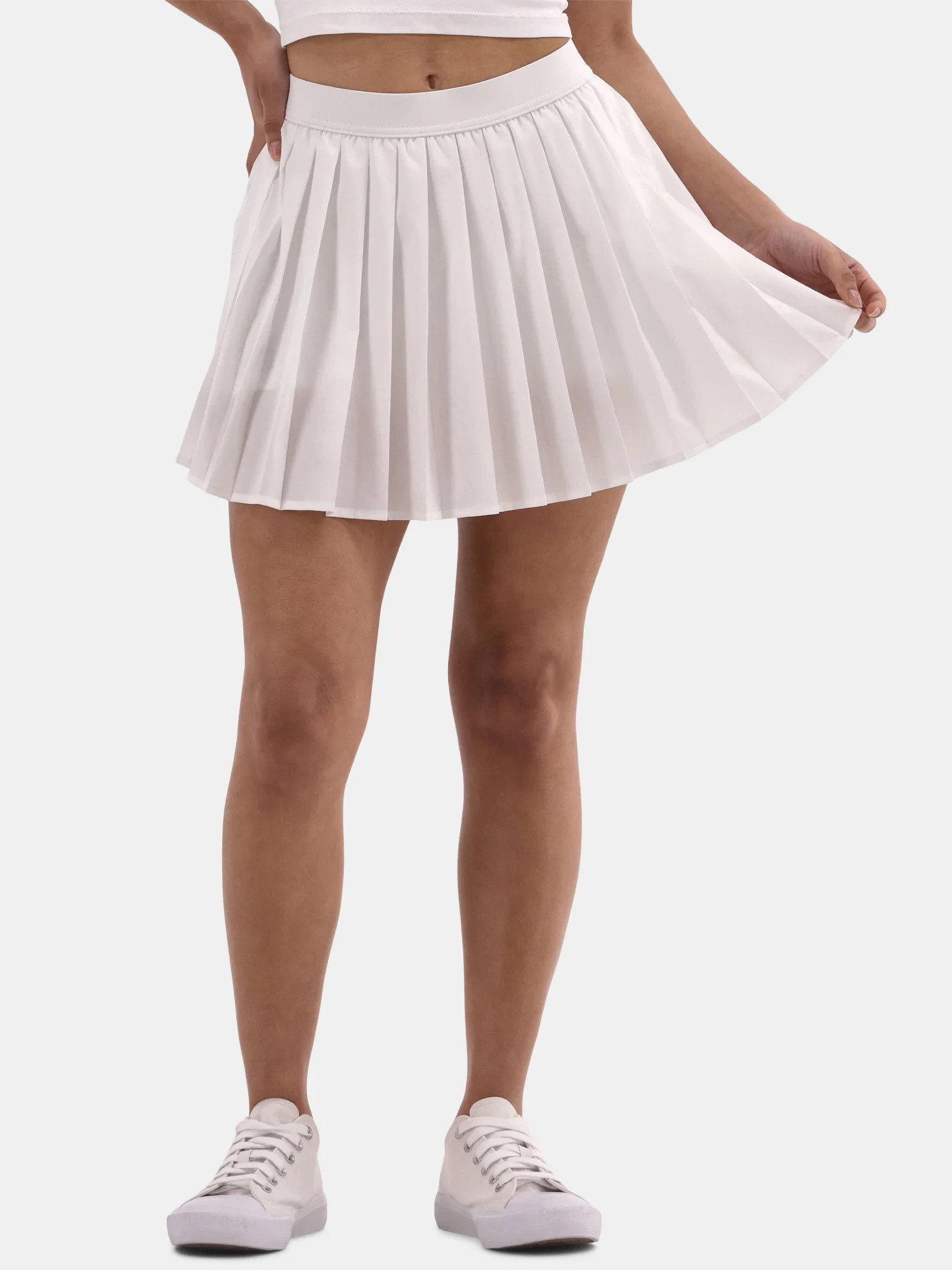 No Boundaries Pleated Tennis Skort, Women's | Walmart (US)