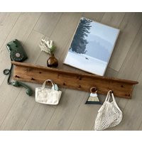 Wooden Peg Rail Shelf Playroom Organizer, Kitchen Decor | Etsy (US)