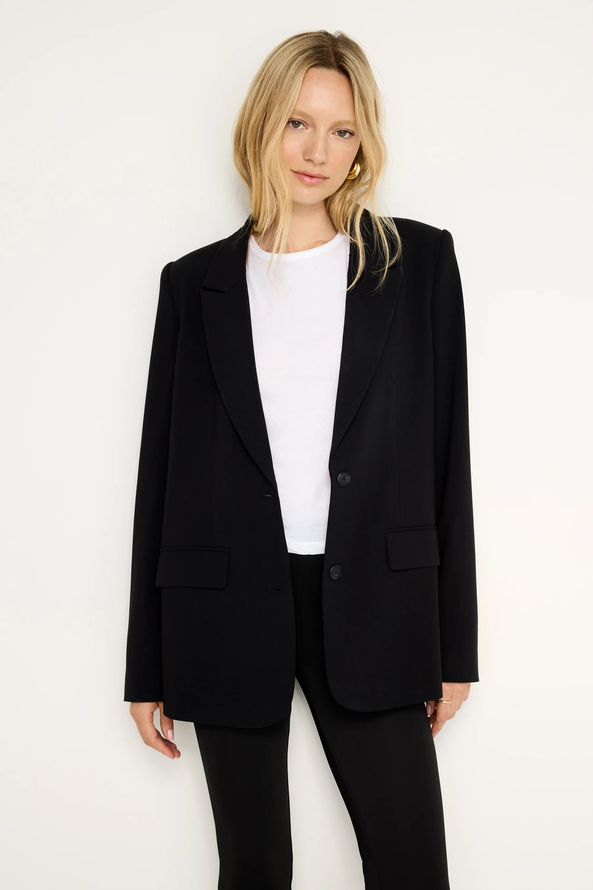 ESSENTIAL SUITING OVERSIZED BLAZER | Good American
