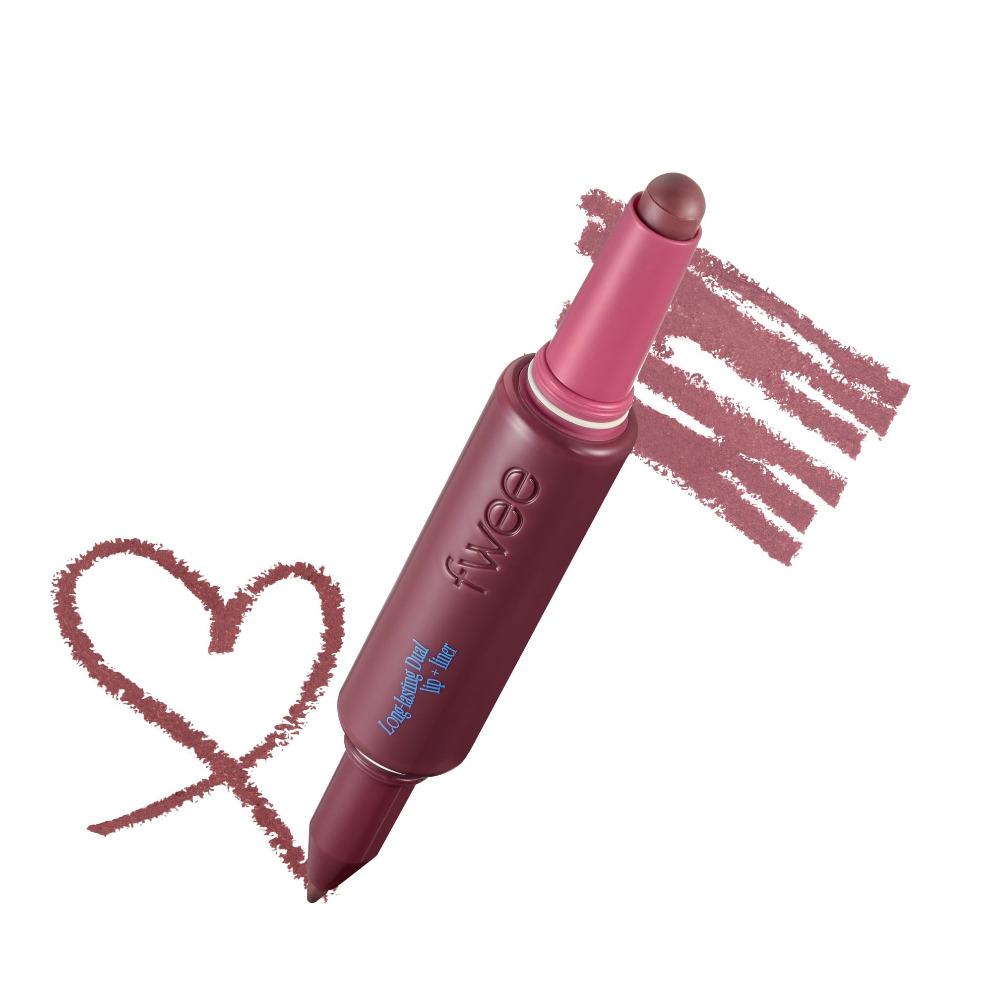 fwee Long Lasting Dual Coloring Stick Lip Liner, TT YL | All-in-one dual stick, Satin Finish | Sm... | Amazon (US)