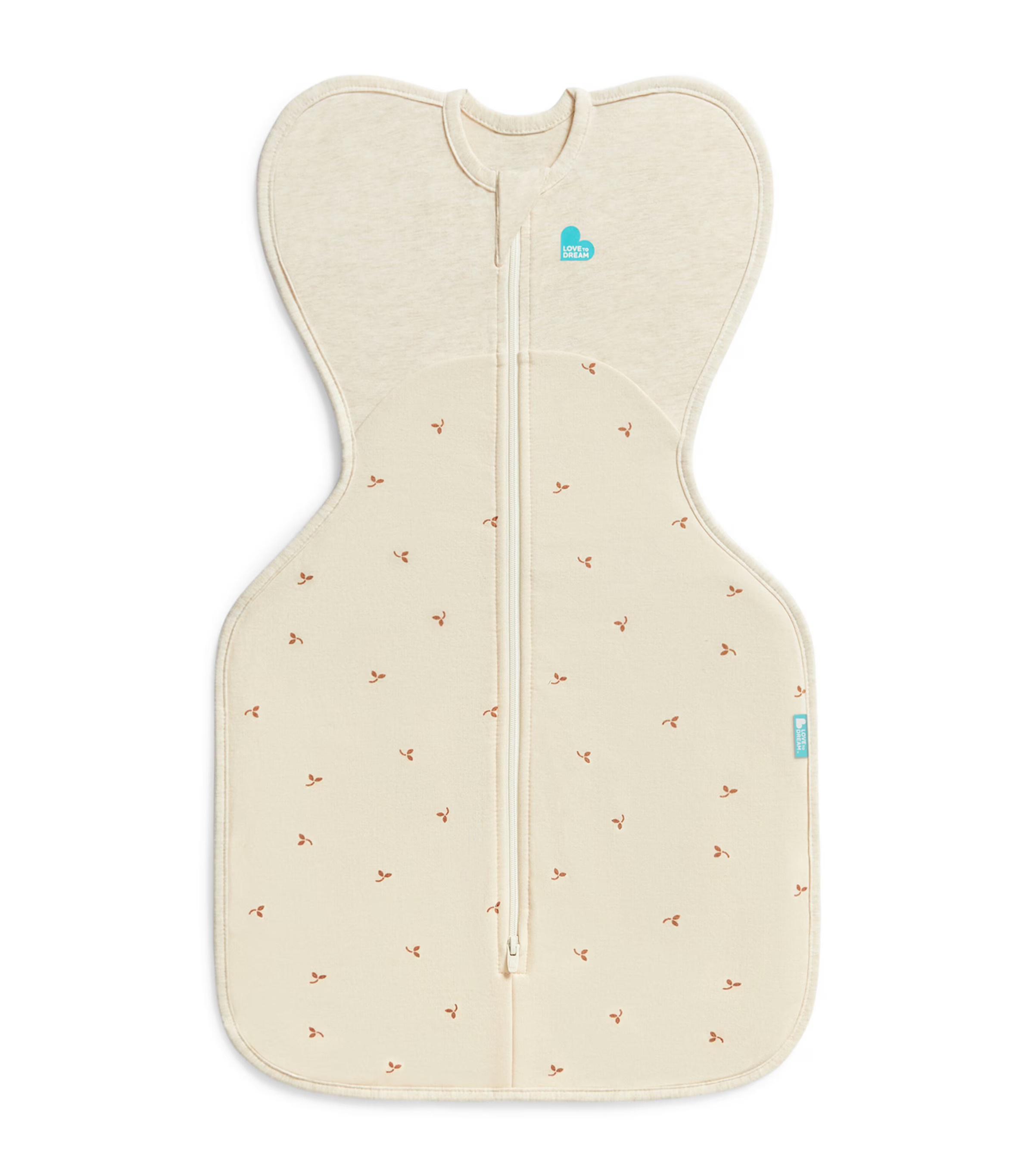 Love to Dream 1.5 Tog Stretch-Cotton Twigs Swaddle | Harrods