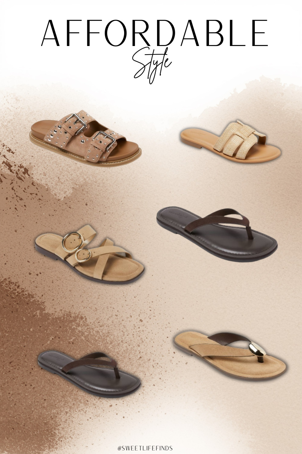 These affordable style finds are so good for updating your look without overspending. Easy versatile sandals that work with so many everyday summer outfits. #SweetLifeByKourtney #AffordableStyle #SummerSandals #AmazonFashion 

 #LTKgrwm #LTKSeasonal