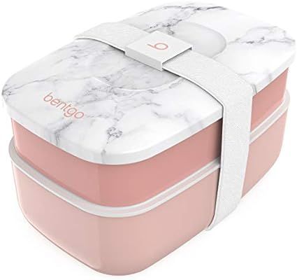 Bentgo Classic - All-in-One Stackable Bento Lunch Box Container - Modern Bento-Style Design Inclu... | Amazon (US)