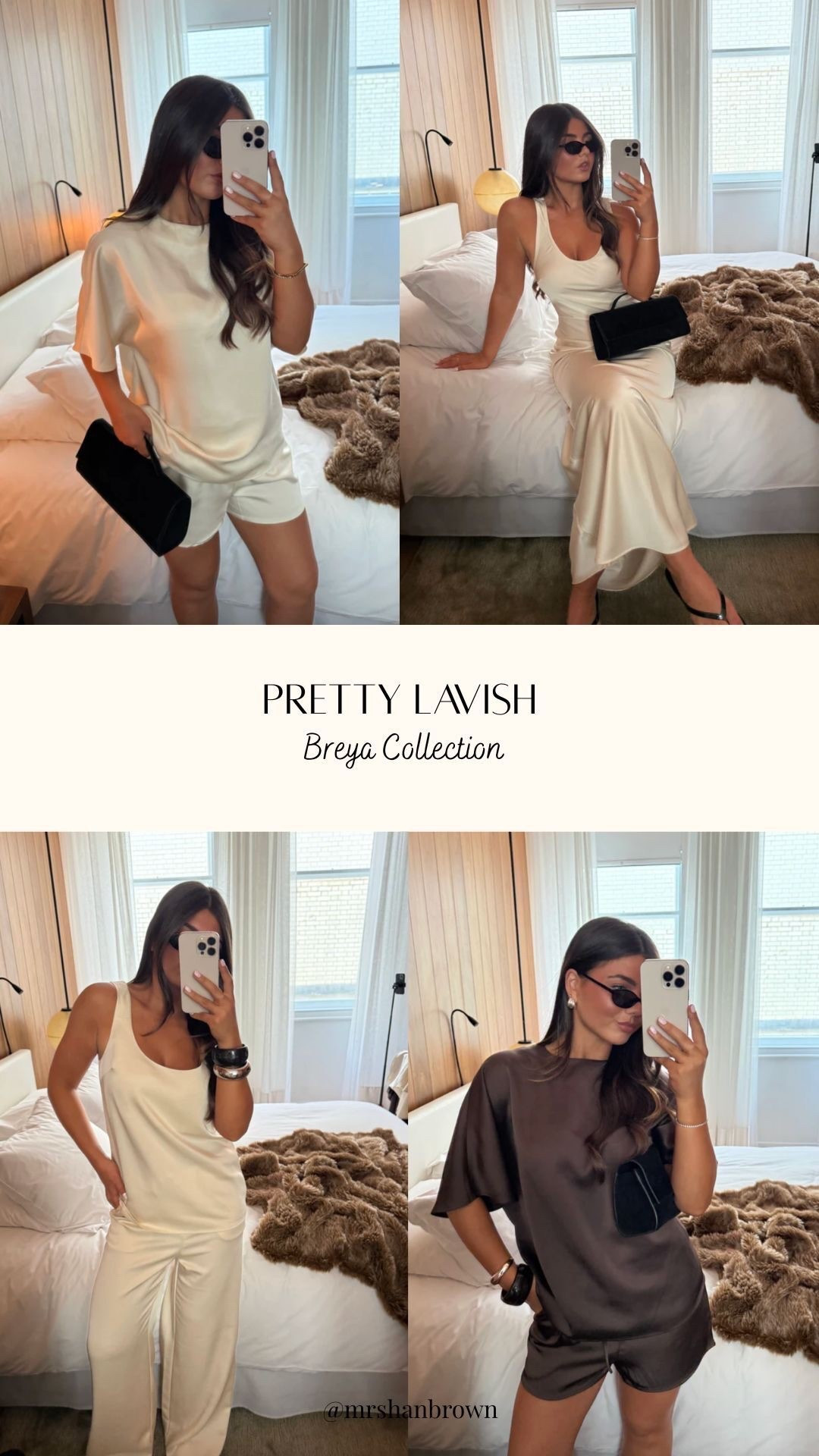 Obsessed with the new Pretty Lavish Breya Collection!! 😍 

Satin, silk, co-ord, spring outfit, neutrals, chocolate brown, neutral outfits 

#LTKuk #LTKstyletip #LTKspring