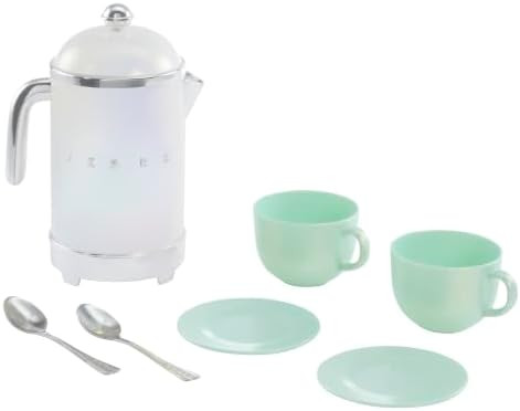Little Tikes Sweet Spaces Tea Set, Sea Foam, Play Kitchen Cookware, Boys and Girls Ages 3+ Years | Amazon (US)