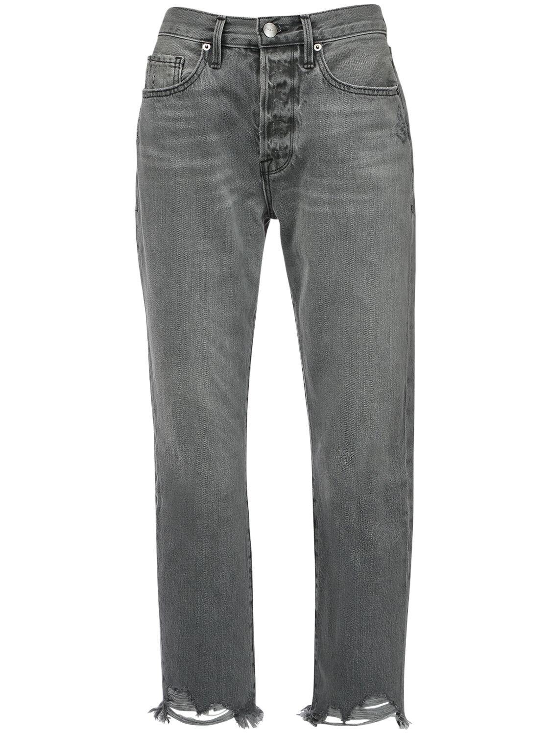 Le Original High Waist Crop Denim Jeans | Luisaviaroma