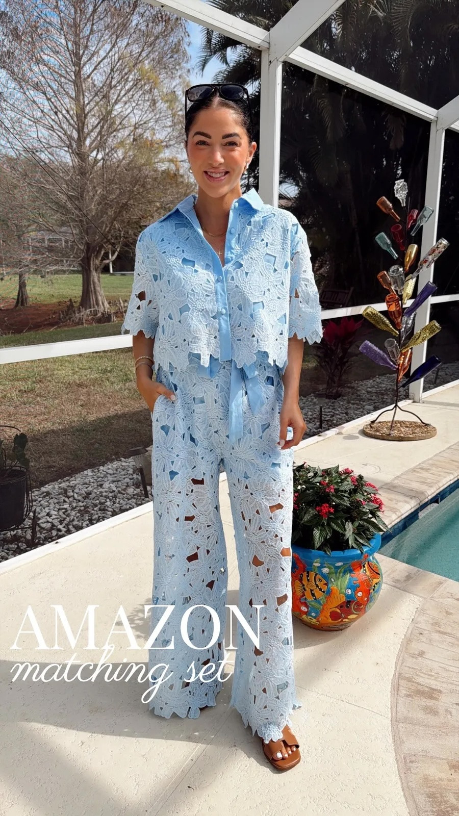 Two piece set from Amazon!! Perfect for vacation! I am wearing a small! 

Vacation outfit, casual outfit, new arrivals, Amazon fashion, Katy Roach, livingmybeststyle 

 #LTKootd #LTKSeasonal #LTKTravel